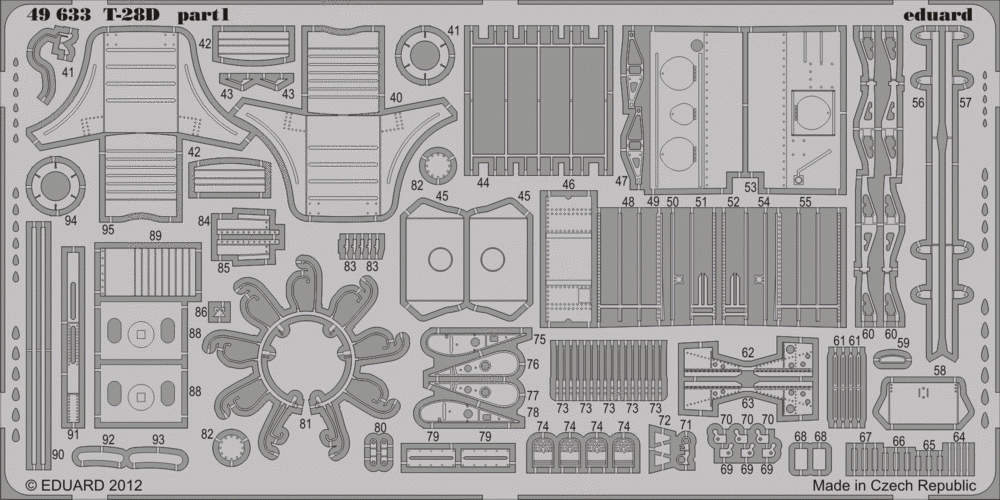 Eduard 49633 T-28D SA 1/48 RODEN – image 2