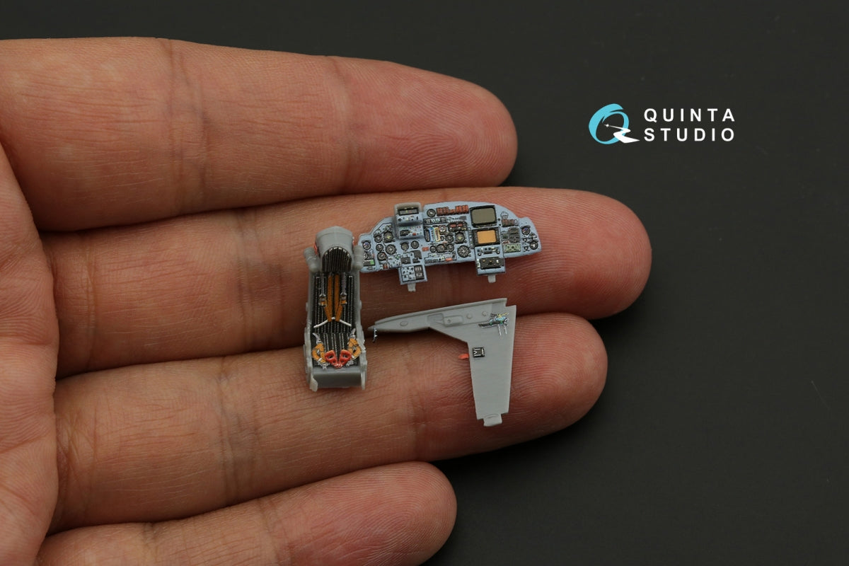 Quinta Studio QD72088 Su-24M 3D-Printed &amp;amp; coloured Interior on decal paper (Trumpeter) 1/72 – immagine 3