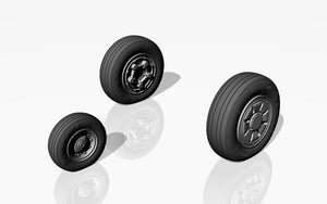 Armory Models AW48314 F-22 Raptor wheels w/ weighted tyres 1/48 – zdjęcie 4
