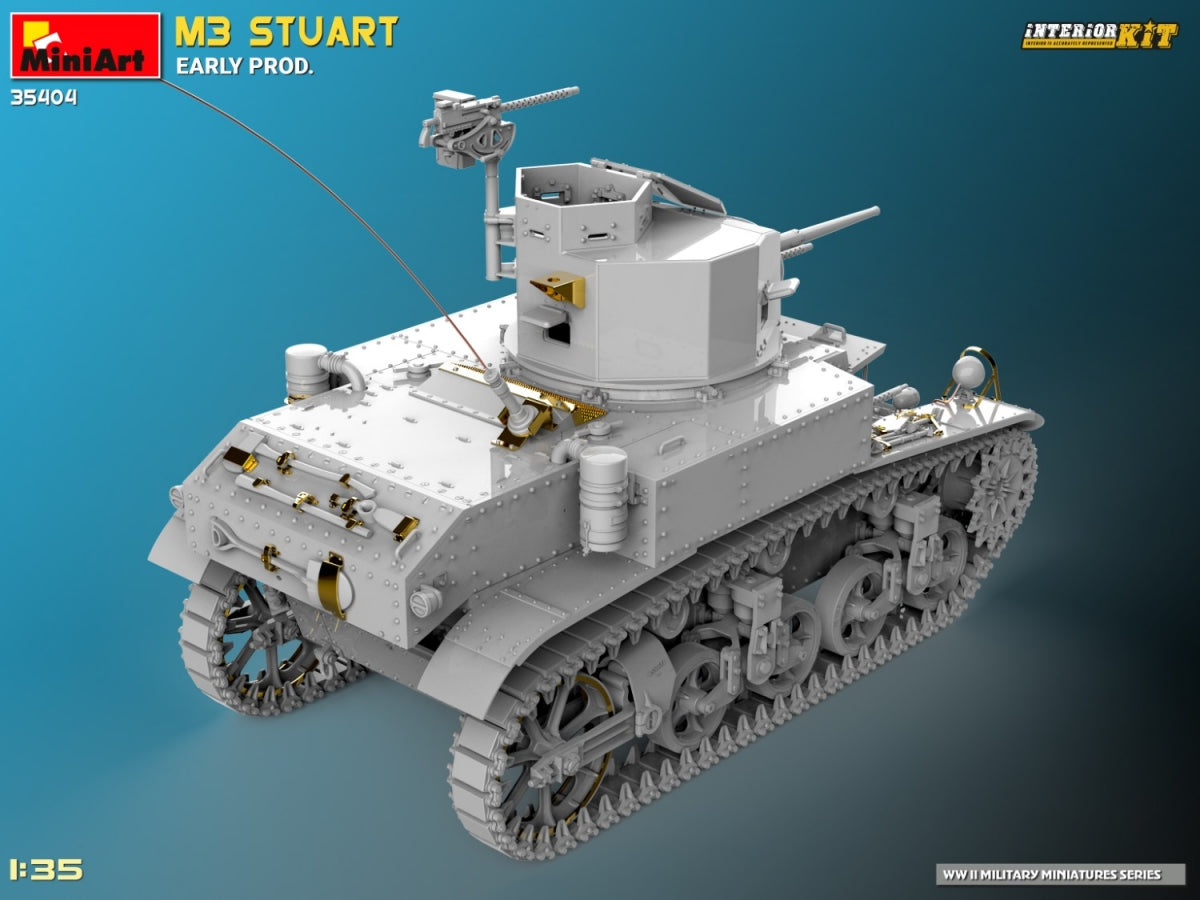 MiniArt 35404 M3 STUART EARLY PROD. INTERIOR KIT 1/35 – Bild 5