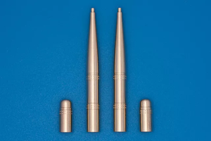RB Model 32AB09 20mm Hispano cannons for Spitfire (wing E &amp;amp; C) 2 x cannons &amp;amp; 2 gaps 1/32 – immagine 3