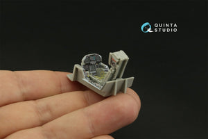 Quinta Studio QD48280 F/A-18C late 3D-Printed &amp;amp; coloured Interior on decal paper (HobbyBoss) 1/48 – immagine 4