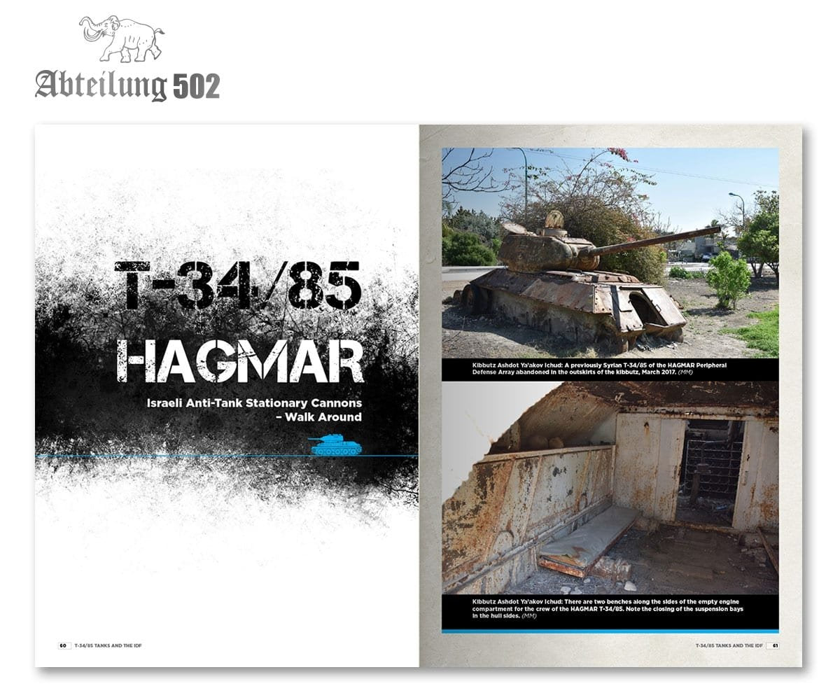 502e Abteilung ABT709 T-34 ET L&amp;#39;armée israélienne : L&amp;#39;HISTOIRE INÉDITE (MICHAEL MASS / MA&amp;#39;OR LEVY) – image 5