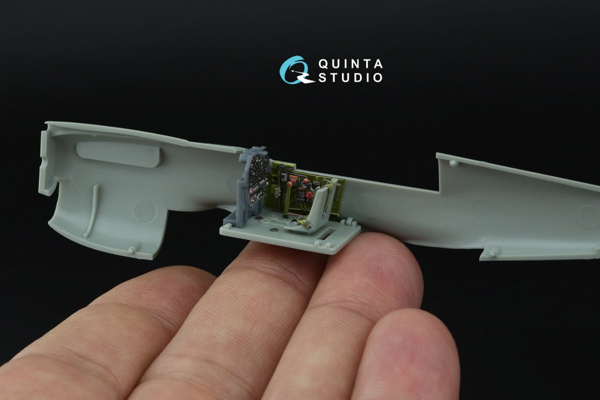 Quinta Studio QD+72214 P-40N Warhawk 3D-Printed &amp;amp; coloured Interior on decal paper (Academy) (with 3D-printed resin parts) 1/72 – immagine 9