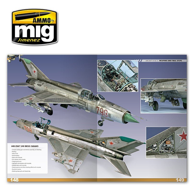 AMMO of Mig Jimenez 6054 ENCYCLOPEDIA OF AIRCRAFT MODELLING TECHNIQUES VOL.5: FINAL STEPS (English) – immagine 7