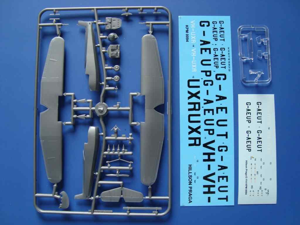 Kozavody Prostejov KPM0094 Hilson/Praga E-114B Air Baby 1/72 – imagen 3
