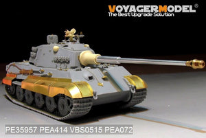 Voyager Model PE35957 WWII German King Tiger (Hensehel Turret) For HOBBYBOSS 84533 1/35 – zdjęcie 3