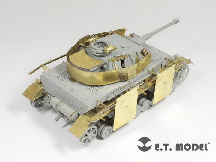 E.T. Model E35-084 WWII German Pz.Kpfw.IV Ausf.F2/G Basic (For DRAGON Smart Kit) 1/35 – imagen 5