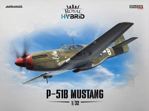 Eduard 932011 Nortn American P-51 B Mustang Royal Hybrid Edition 1/32
