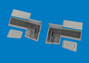 Eduard 632216 P-51B/ C gun bays PRINT for Eduard 1/32
