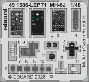 Eduard BIG49478 MH-6J for ICM 1/48 – zdjęcie 2