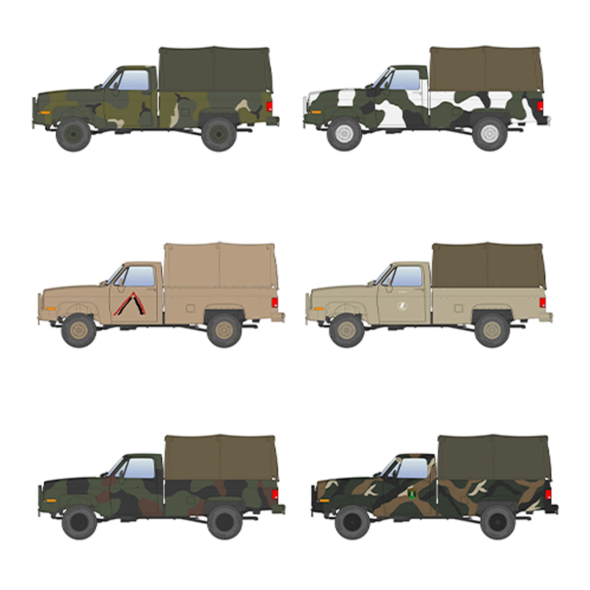 AK Interactive AK35031 M1008 TROOP CARRIER WITH TARP 1/35 – Bild 12