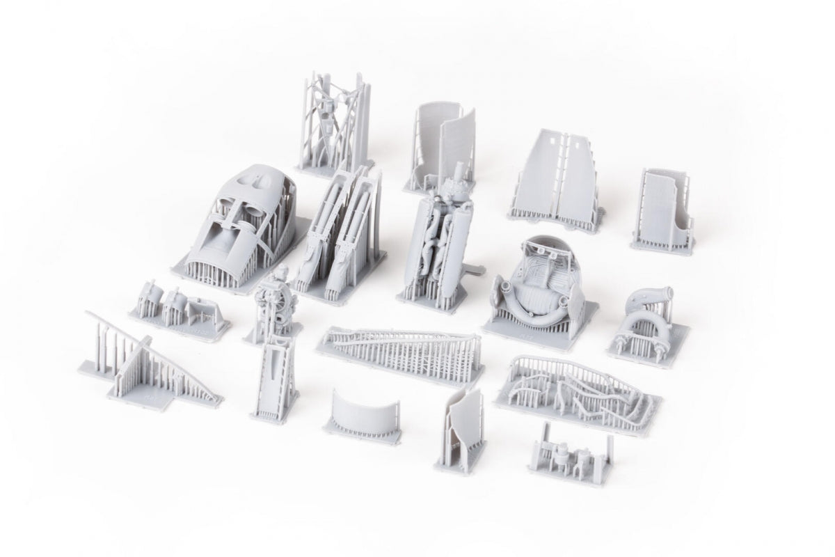 Eduard 6481036 P-38F/ G left engine PRINT TAMIYA 1/48