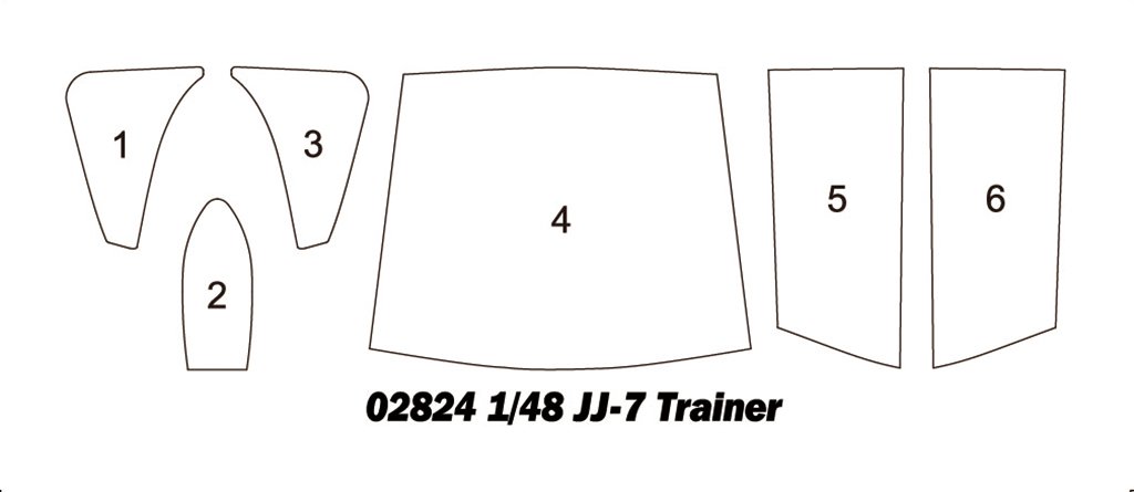Trumpeter 02824 JJ-7 Trainer 1/48 – image 6