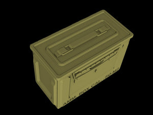 Panzer Art RE35-394 Boîtes de munitions américaines pour munitions de calibre .5 (motif métallique) 1/35 – image 2