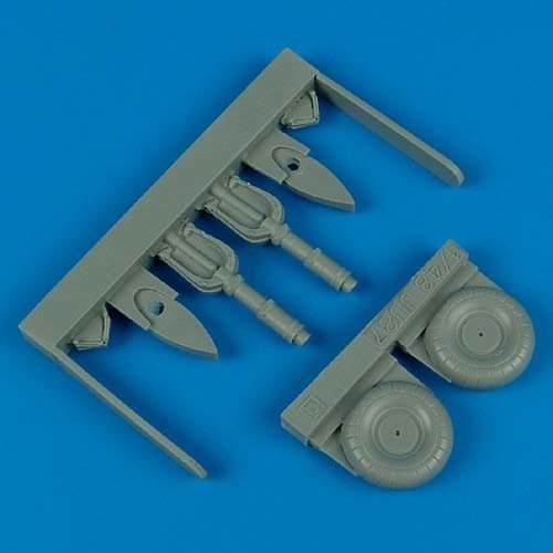 Quickboost QB48257 Junkers Ju 87 Stuka roues découvertes Hasegawa 1/48
