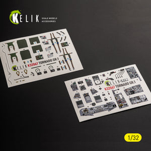 KELIK K32067 TORNADO GR.1 - interior 3D decals for Revell kit 1/32 – Bild 2