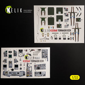 KELIK K32068 TORNADO ECR - interior 30 decals for Revell kit 1/32 – Bild 2