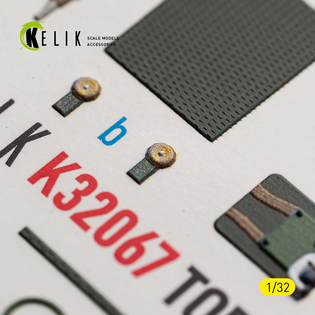 KELIK K32067 TORNADO GR.1 - interior 3D decals for Revell kit 1/32 – Bild 3
