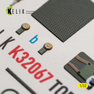 KELIK K32067 TORNADO GR.1 - interior 3D decals for Revell kit 1/32 – Bild 3