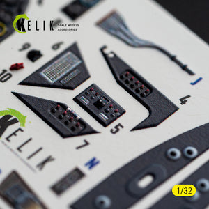 KELIK K 32056 Bf-109 G2/4 - interior 3D decals for Revell kit 1/32 – Bild 4