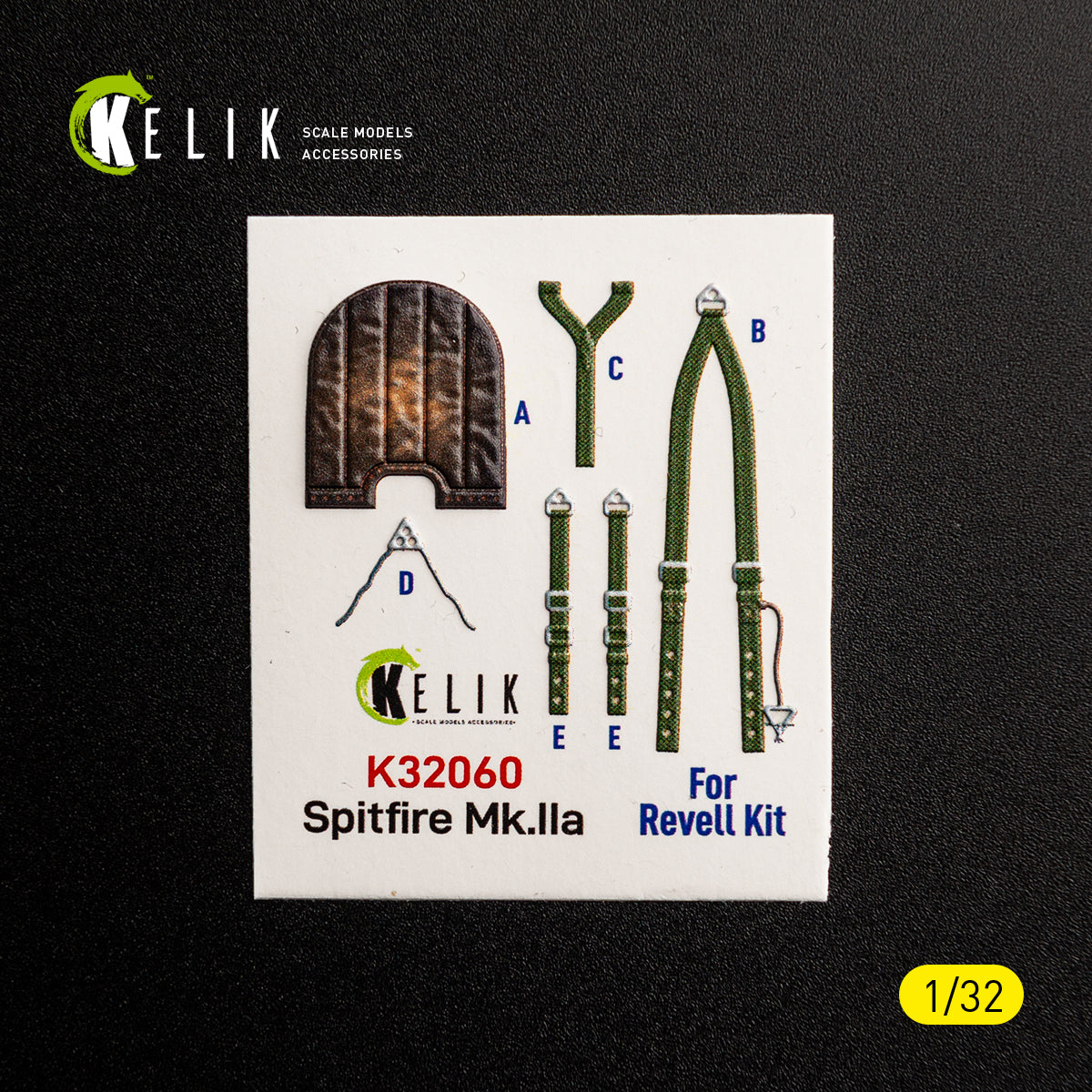 KELIK K32060 Spitfire Mk.11a - interior 30 decals for Revell kit 1/32 – immagine 4