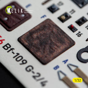 KELIK K 32056 Bf-109 G2/4 - interior 3D decals for Revell kit 1/32 – Bild 5
