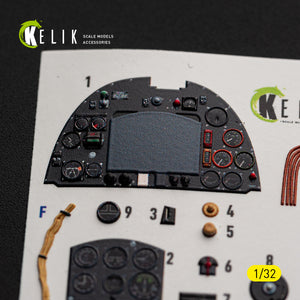 KELIK K32060 Spitfire Mk.11a - interior 30 decals for Revell kit 1/32 – immagine 5