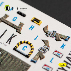 KELIK K32065 A-4E/F SKYHAWK - interior 3D decals for Hasegawa kit 1/32 – image 6