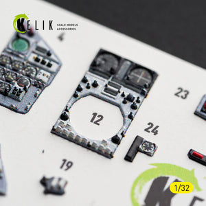 KELIK K32067 TORNADO GR.1 - interior 3D decals for Revell kit 1/32 – Bild 9