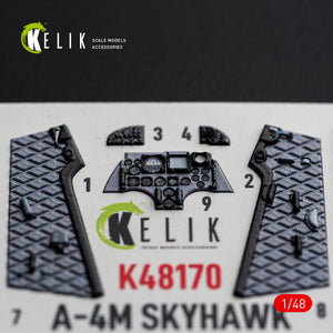 KELIK K48170 A-4M SKYHAWK - interior 3D decals for Hasegawa kit (1/48) – image 9