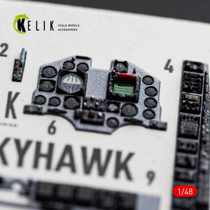 KELIK K48171 TA-4J SKYHAWK - interior 3D decals for Hasegawa kit 1/48 – image 3