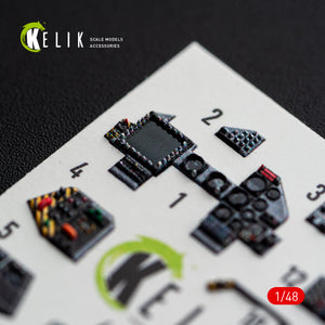 KELIK K48183 AMX - interior 3D decals for HobbyBoss kit 1/48 – Bild 7
