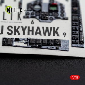 KELIK K48171 TA-4J SKYHAWK - interior 3D decals for Hasegawa kit 1/48 – image 5