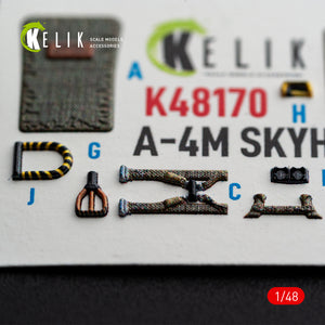 KELIK K48170 A-4M SKYHAWK - interior 3D decals for Hasegawa kit (1/48) – image 5