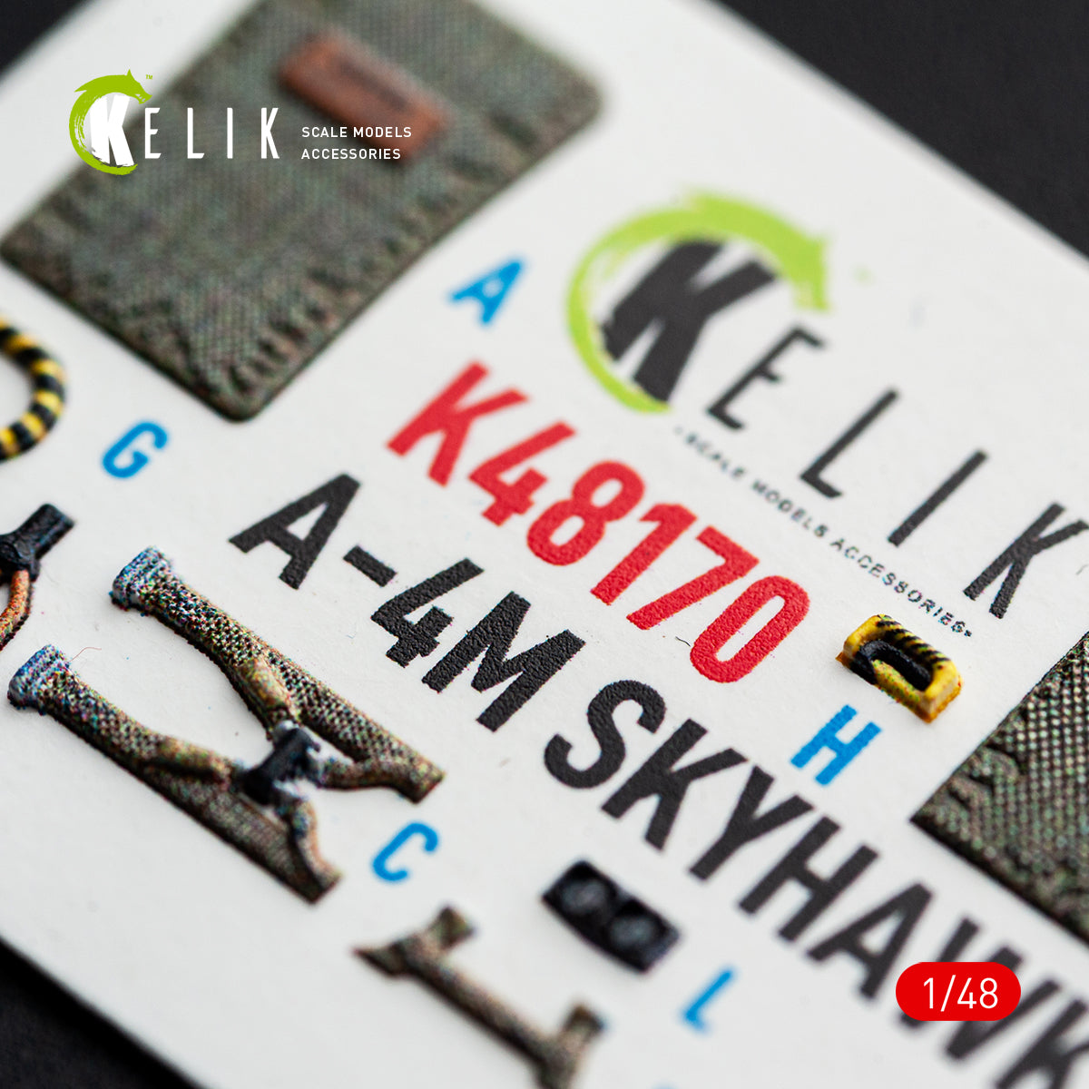 KELIK K48170 A-4M SKYHAWK - interior 3D decals for Hasegawa kit (1/48) – image 4