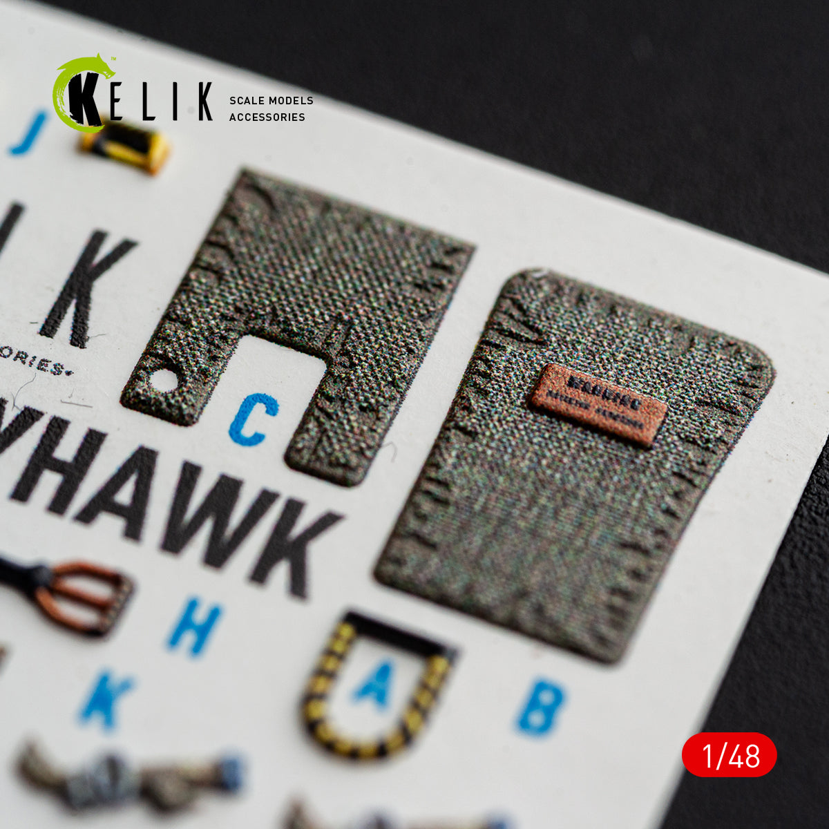 KELIK K48171 TA-4J SKYHAWK - interior 3D decals for Hasegawa kit 1/48 – image 8