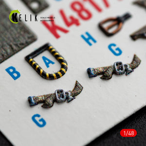 KELIK K48171 TA-4J SKYHAWK - interior 3D decals for Hasegawa kit 1/48 – image 9