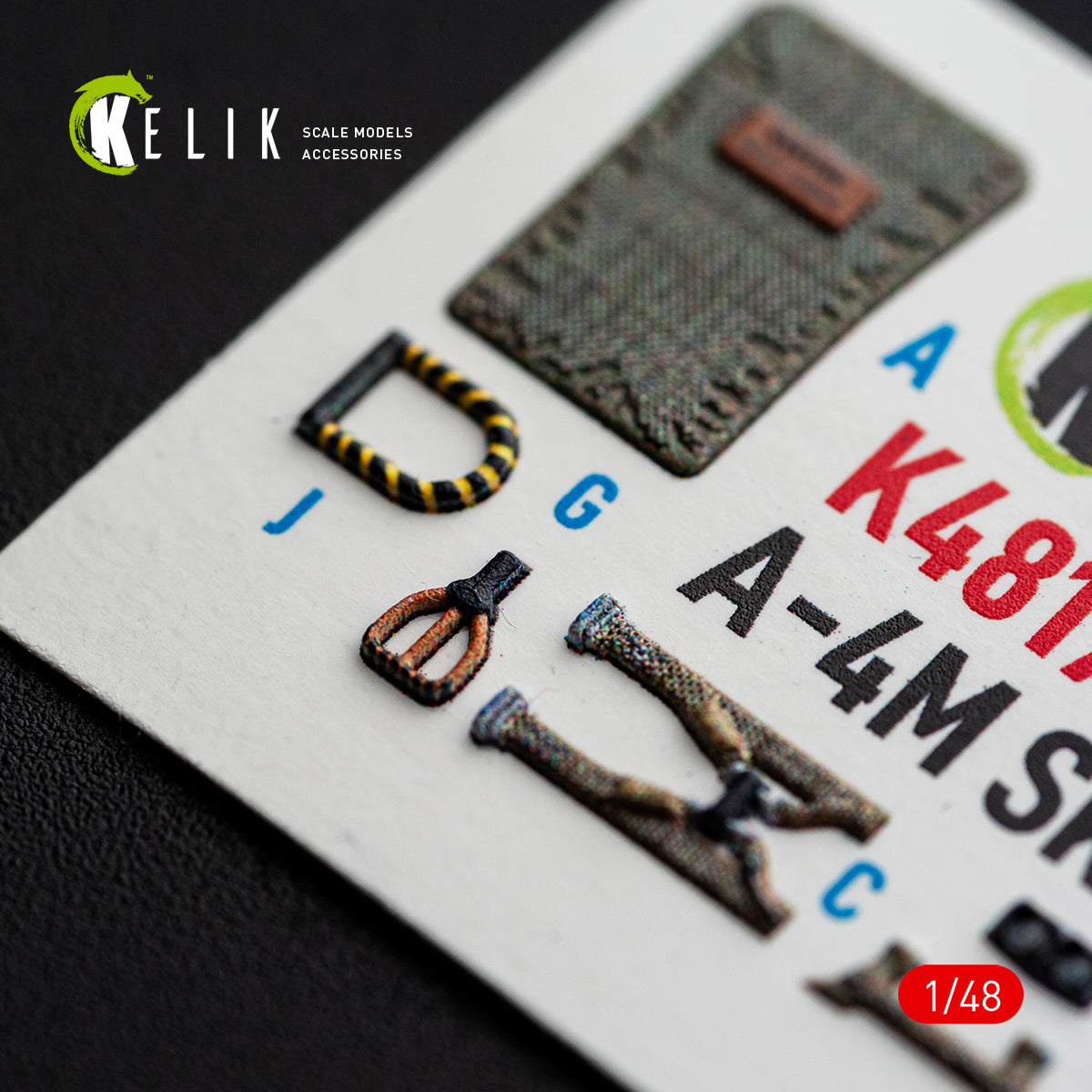 KELIK K48170 A-4M SKYHAWK - interior 3D decals for Hasegawa kit (1/48) – image 2