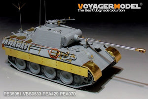 Voyager Model PE35981 WWII German Panther A Tank Basic For TAKOM 1/35 – Bild 17