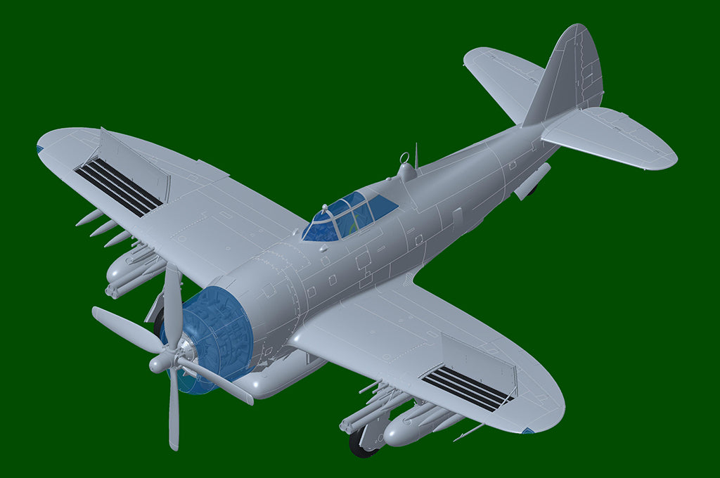 Trumpeter 02427 Republic P-47 D Thunderbolt Razorback 1/24 – immagine 8