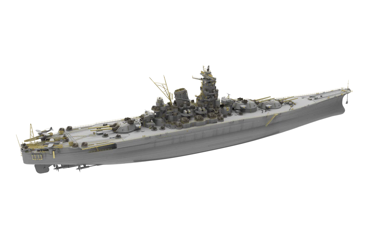 Very Fire BELBV350908DX IJN Kii Super Yamato Deluxe Kit - Limited Edition 1/350