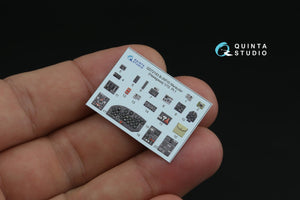 Quinta Studio QD72193 B-26F/G Marauder 3D-Printed coloured Interior on decal paper (Hasegawa) 1/72 – Bild 5