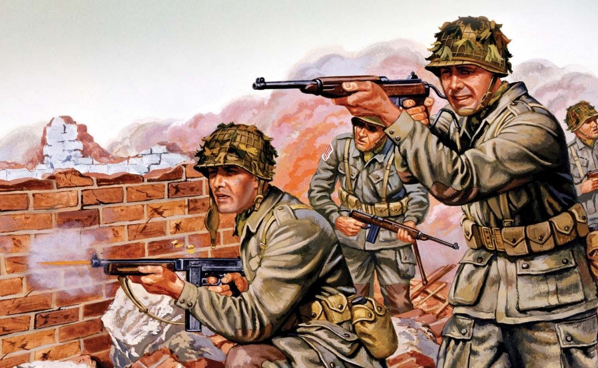 Airfix 00751V Parachutistes américains de la Seconde Guerre mondiale, échelle 1/76 – image 2