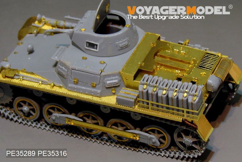 Voyager Model PE35289 WWII German Pz.Kpfw.I Ausf. B DAK version basic (For DRAGON 6207) 1/35 – zdjęcie 2