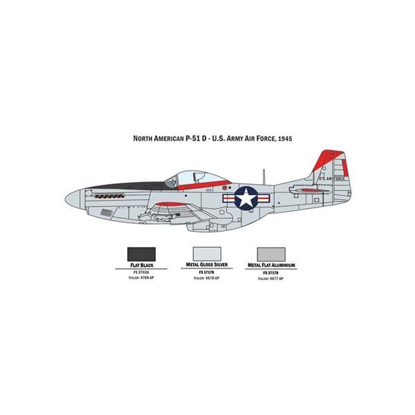 Italeri 35102 WAR THUNDER - P-47 N &amp;amp; P-51 D 1/72 – Bild 6