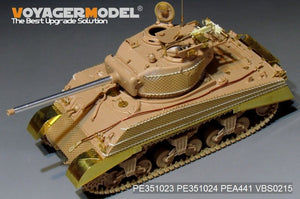 Voyager Model PE351023 WWII US M4A3 (76) w Mid Tank Basic For MENG TS-043 1/35 – immagine 4