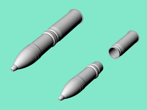 Eureka XXL AB-354 7,5 cm Ammo for Kw.K.37/Stu.K.37 1/35 – immagine 4