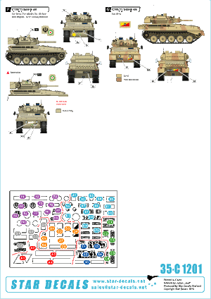 Star Decals 35-C1250 Asie du Sud-Est années 1950. 1/35 – image 3
