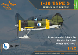 Clear Prop! CP72048 I-16 type 5 In Finnish Service STARTER KIT 1/72 – Bild 4